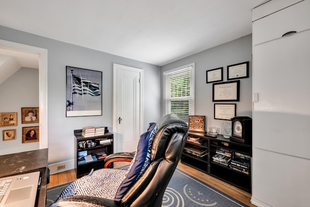 1 Stevens Rd, Middlebury, CT 06762 - home office featuring wood finished floors