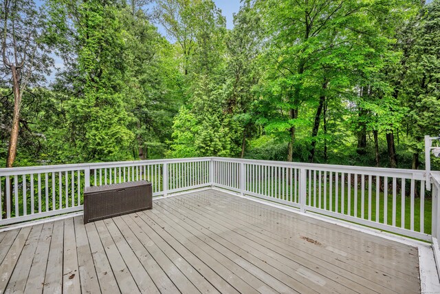 1 Stevens Rd, Middlebury, CT 06762 - view of deck