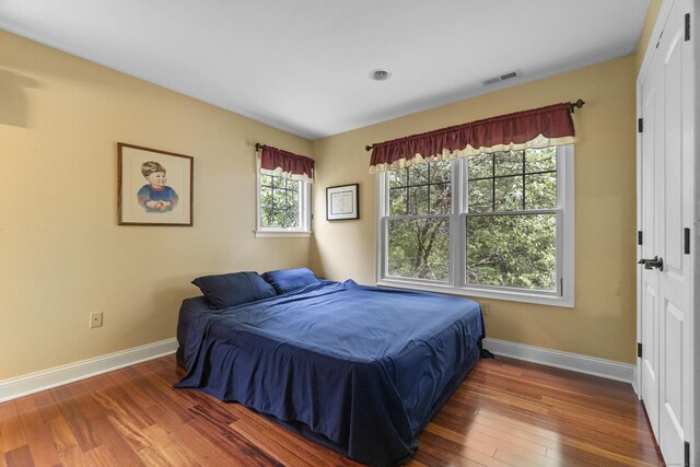 238 Park Rd, Oxford, CT 06478 - bedroom with hardwood / wood-style flooring and baseboards