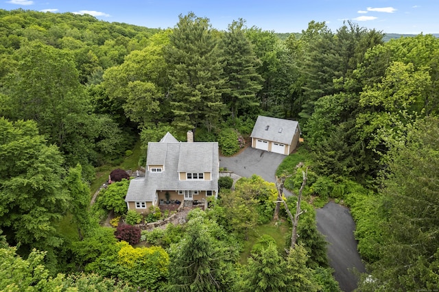 238 Park Rd, Oxford, CT 06478 - aerial view of property and surrounding area with a forest