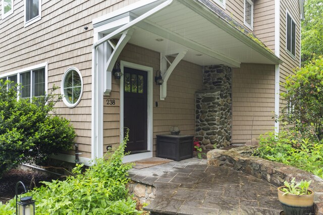 238 Park Rd, Oxford, CT 06478 - entrance to property featuring stone siding
