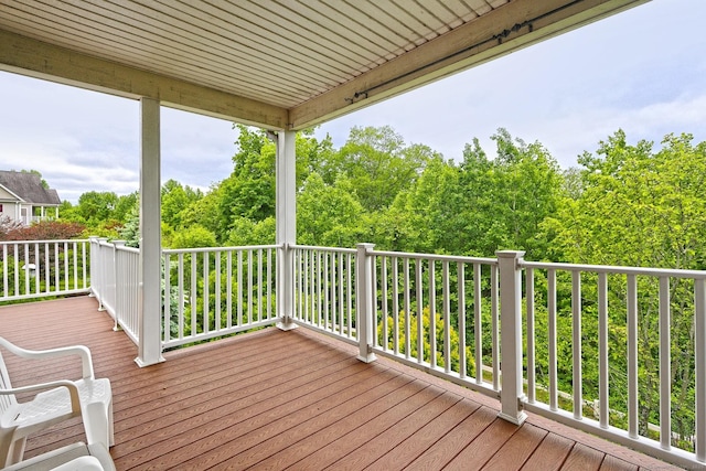 95 S Ridge Ln Unit A203, Berlin, CT 06037 - view of wooden deck