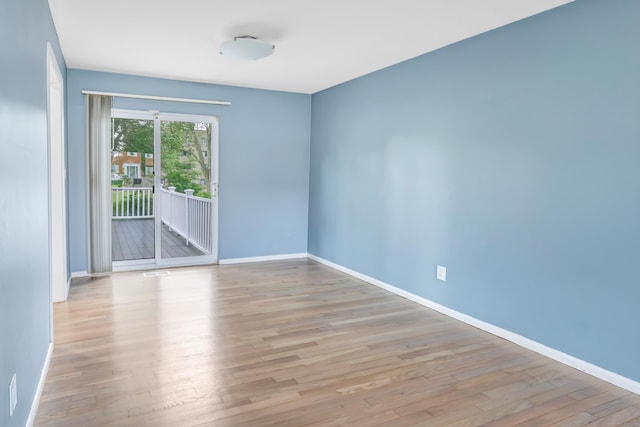 77 Shea Ave Unit 77, Milford, CT 06460 - empty room with light wood-type flooring and baseboards