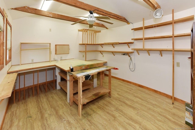 107 Colchester Commons, Colchester, CT 06415 - storage area featuring ceiling fan