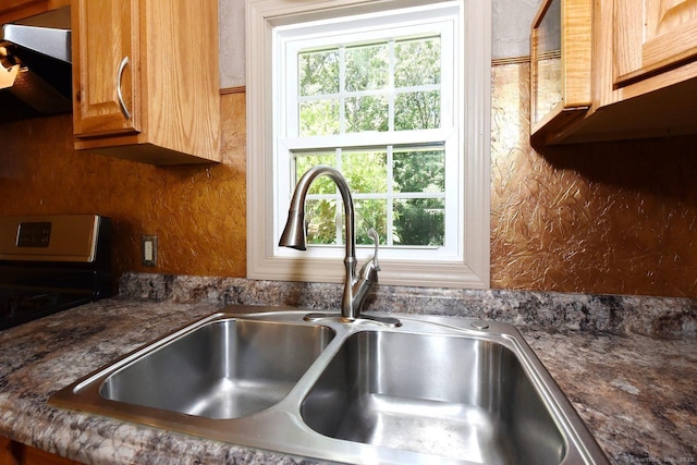 107 Colchester Commons, Colchester, CT 06415 - kitchen with a sink and extractor fan