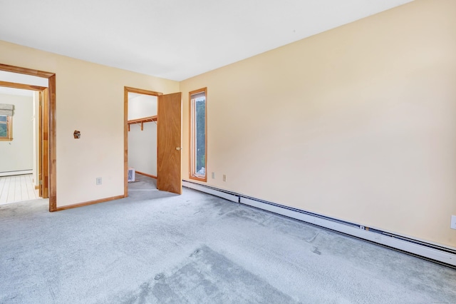 9 Cypress Ln, Trumbull, CT 06611 - unfurnished room featuring a baseboard radiator, carpet, and baseboards