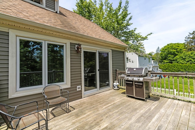 131 Spring Brook Dr, Middletown, CT 06457 - deck with grilling area
