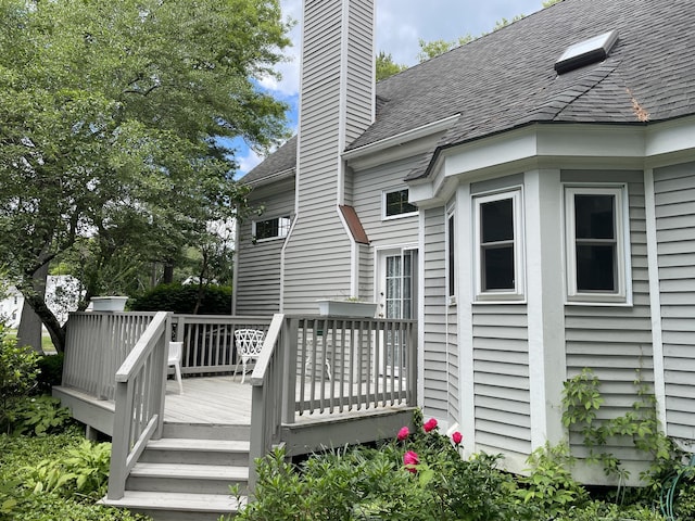 1433 Naugatuck Ave Unit 1433, Milford, CT 06461 - view of wooden terrace