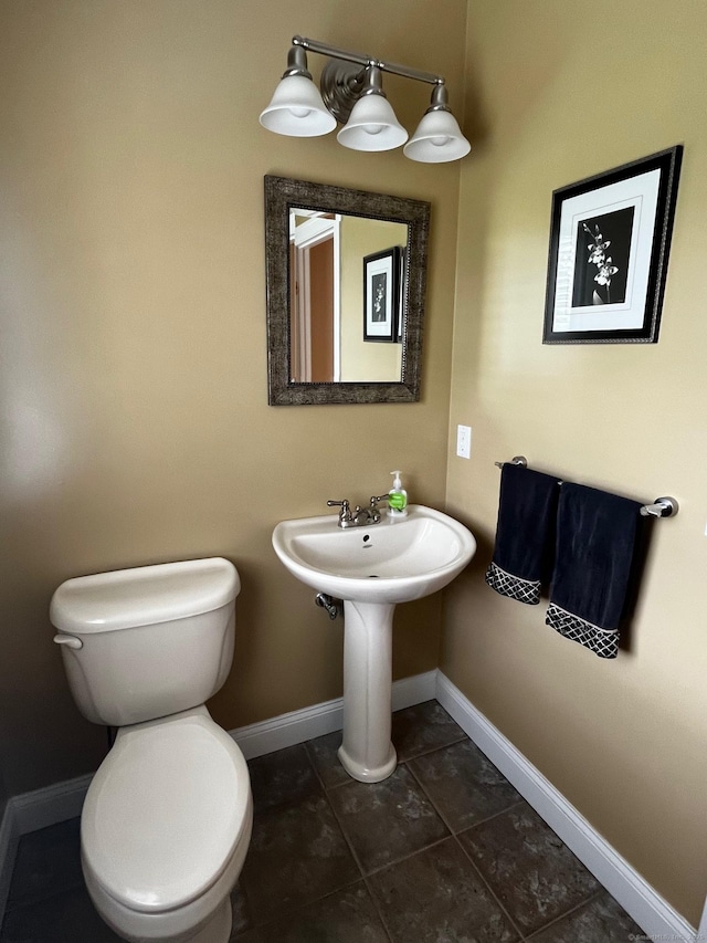 37 Ellsworth Ln, Ellington, CT 06029 - half bath featuring baseboards, toilet, and tile patterned floors