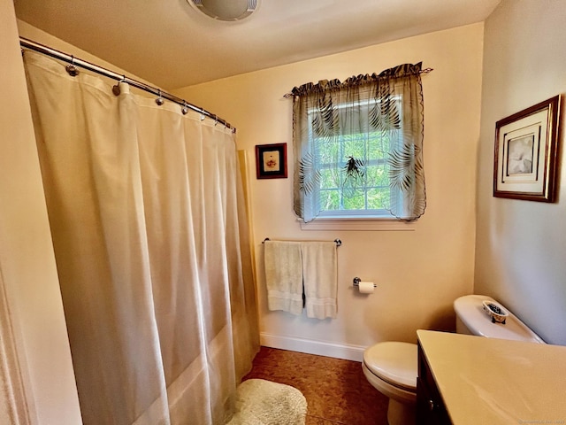 37 Ellsworth Ln, Ellington, CT 06029 - bathroom with vanity, curtained shower, and tile patterned floors