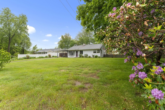 4 Meadow Rd, Enfield, CT 06082 - view of yard