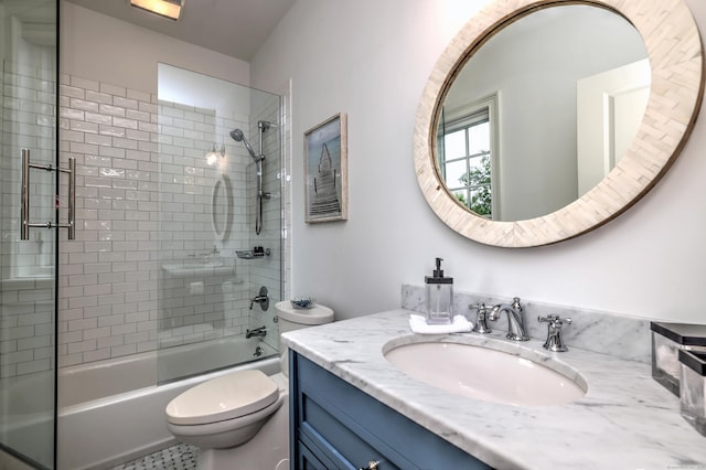 20 Crawford Rd, Westport, CT 06880 - full bath featuring toilet, vanity, and enclosed tub / shower combo