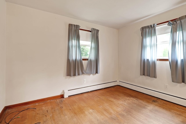 52 Fairview Ave, Bristol, CT 06010 - spare room featuring hardwood / wood-style floors and baseboards