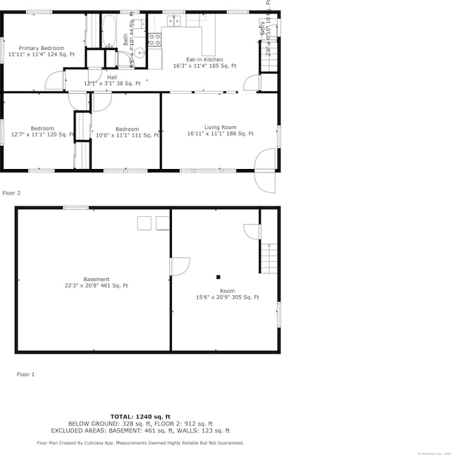 52 Fairview Ave, Bristol, CT 06010 - floor plan / room layout