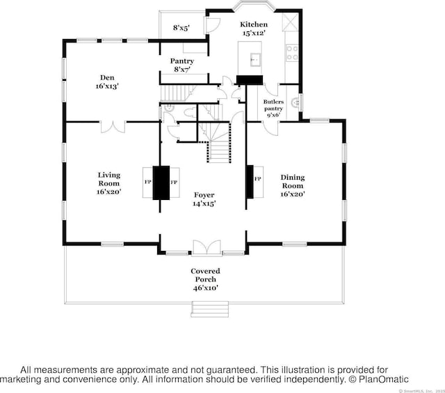 222 N Beacon St, Hartford, CT 06105 - room layout