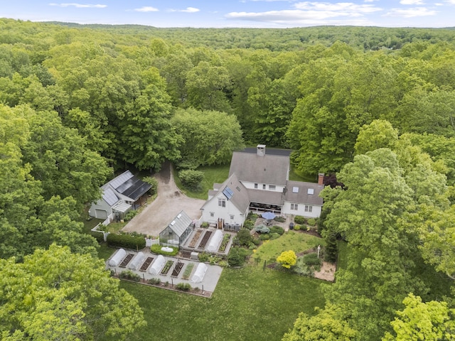 7 Shelter Rock Rd, East Haddam, CT 06423 - view of subject property featuring a heavily wooded area