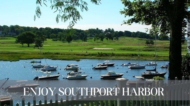 12 Sugar Plum Ln, Fairfield, CT 06824 - water view featuring a tree filled landscape