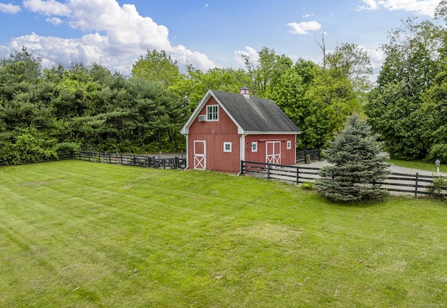 168 Fern Ave, Litchfield, CT 06759 - view of yard featuring a barn and an outbuilding