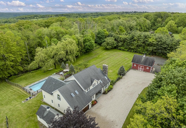 168 Fern Ave, Litchfield, CT 06759 - view of subject property with a heavily wooded area