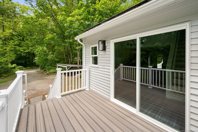 19 Old Acres Rd, East Haddam, CT 06469 - view of wooden terrace