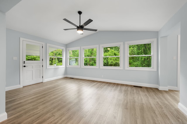19 Old Acres Rd, East Haddam, CT 06469 - unfurnished sunroom featuring lofted ceiling