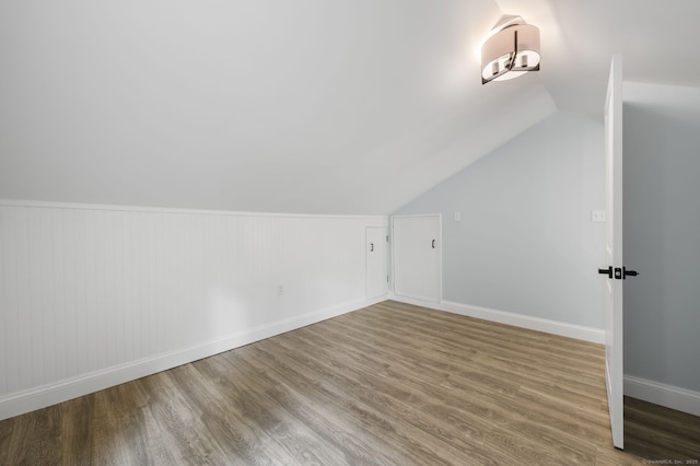 19 Old Acres Rd, East Haddam, CT 06469 - bonus room featuring wood finished floors, vaulted ceiling, and baseboards