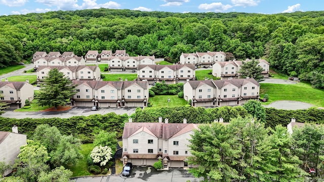 489 Wolcott St Apt 42, Bristol, CT 06010 - aerial perspective of suburban area with a forest