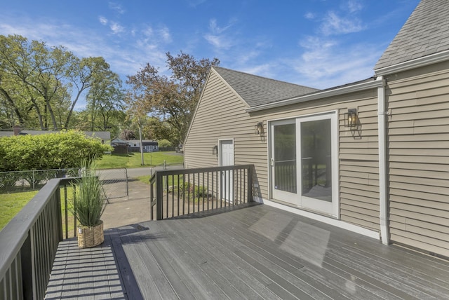 37 Litchfield Dr, Enfield, CT 06082 - view of wooden terrace