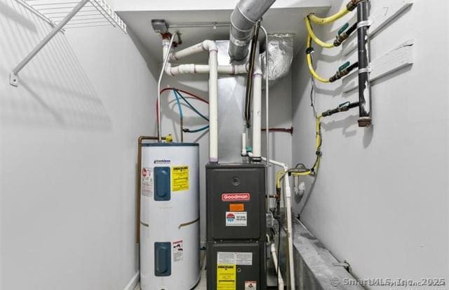 663 W Ave Unit A21, Milford, CT 06461 - utility room featuring water heater