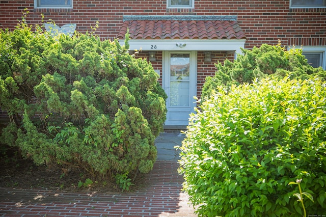 28 Morgan Ter, East Haven, CT 06512 - entrance to property featuring brick siding