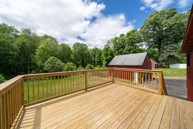 62 Wheeler Hill Dr, Durham, CT 06422 - deck with a lawn