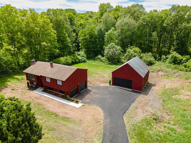 62 Wheeler Hill Dr, Durham, CT 06422 - aerial view of property and surrounding area with a forest