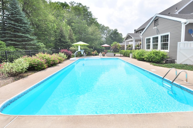 151 Oakridge, Farmington, CT 06085 - view of pool featuring a fenced backyard