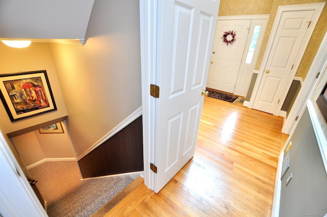 151 Oakridge, Farmington, CT 06085 - foyer entrance with light wood-type flooring