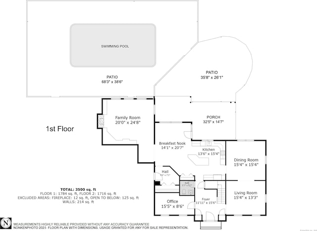 151 Oakridge, Farmington, CT 06085 - view of property floor plan