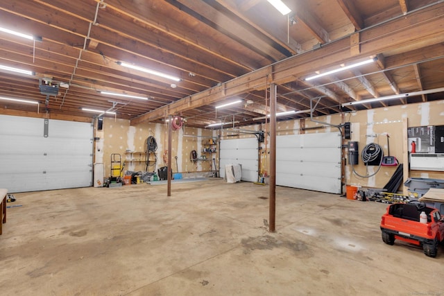 1190 Peck Ln, Cheshire, CT 06410 - garage with a garage door opener