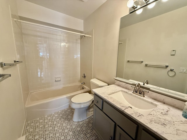 102 Beard Dr Unit 102, New Milford, CT 06776 - bathroom featuring shower / bath combination, toilet, and vanity
