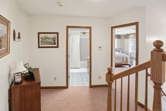 40 Holmes St, Stonington, CT 06355 - corridor featuring baseboards and carpet flooring