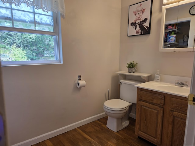 141 Grove St, Shelton, CT 06484 - bathroom featuring vanity and wood finished floors
