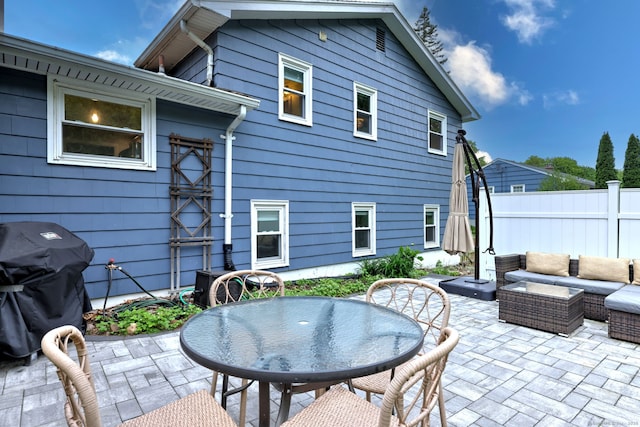 1690 Hartford Tpke, North Haven, CT 06473 - view of patio / terrace featuring an outdoor hangout area, outdoor dining area, and area for grilling