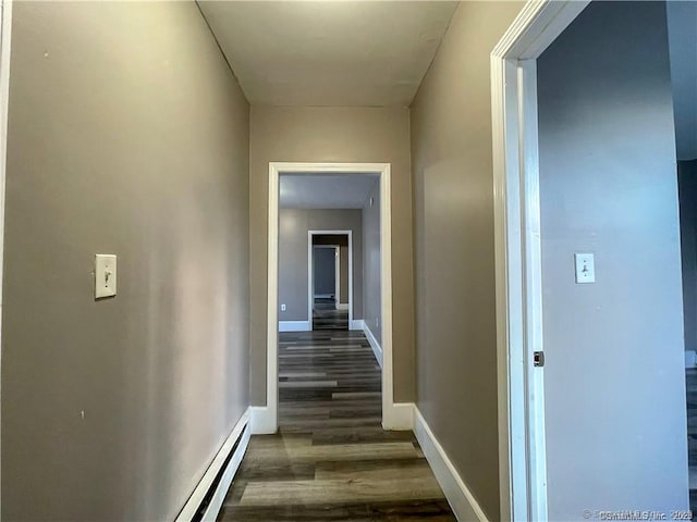 158 Martin St, Hartford, CT 06120 - hall featuring wood finished floors and baseboards