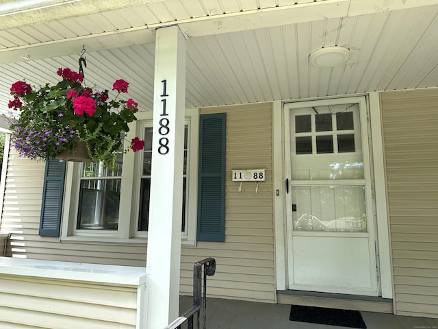 1188 Worthington Rdg, Berlin, CT 06037 - doorway to property with covered porch