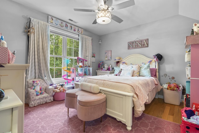 12 Colonial Heights Rd, East Haven, CT 06473 - bedroom featuring wood finished floors and a ceiling fan
