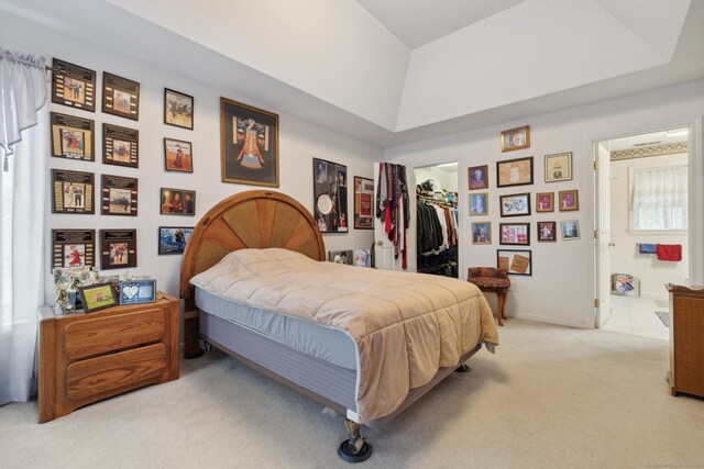 63 Old Cider Mill Rd, Southington, CT 06489 - bedroom featuring light colored carpet, a walk in closet, and a closet