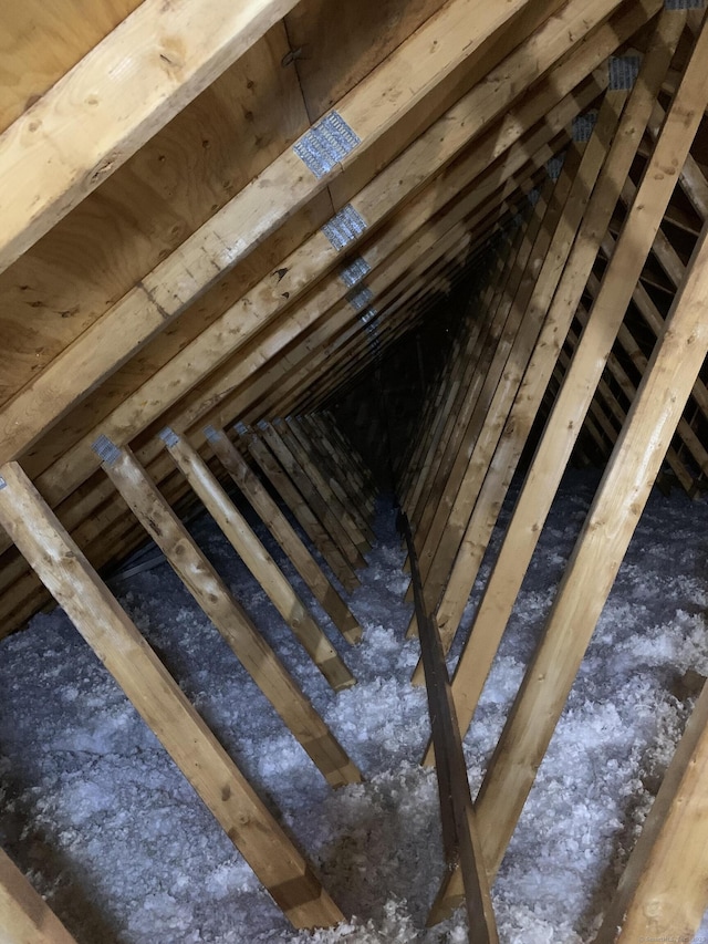 58 Amanda Cir, Windsor, CT 06095 - view of attic