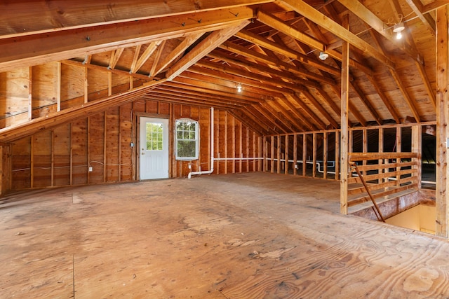8 Wadsworth Ln, Waterford, CT 06385 - view of unfinished attic