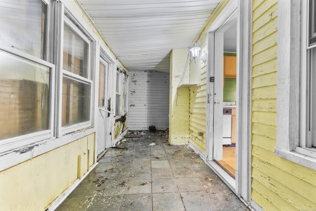 19 Elm St, Ansonia, CT 06401 - view of unfurnished sunroom