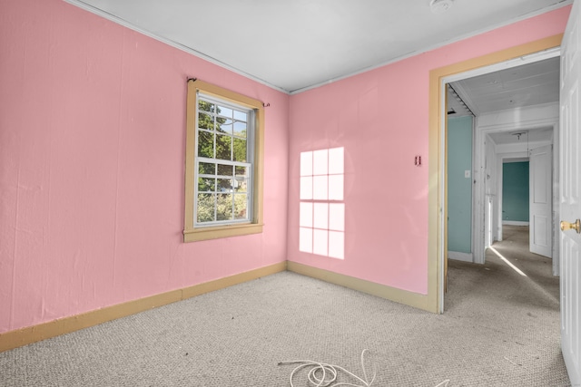 19 Elm St, Ansonia, CT 06401 - carpeted spare room featuring baseboards