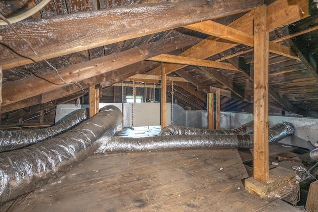 19 Elm St, Ansonia, CT 06401 - view of unfinished attic