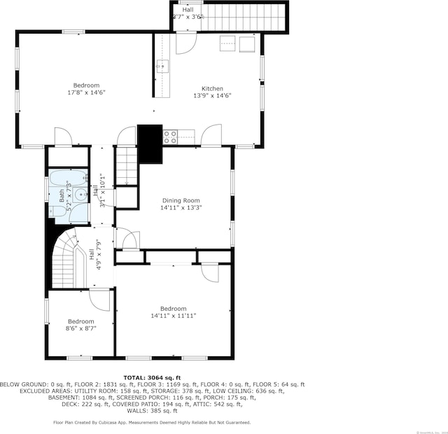 19 Elm St, Ansonia, CT 06401 - room layout